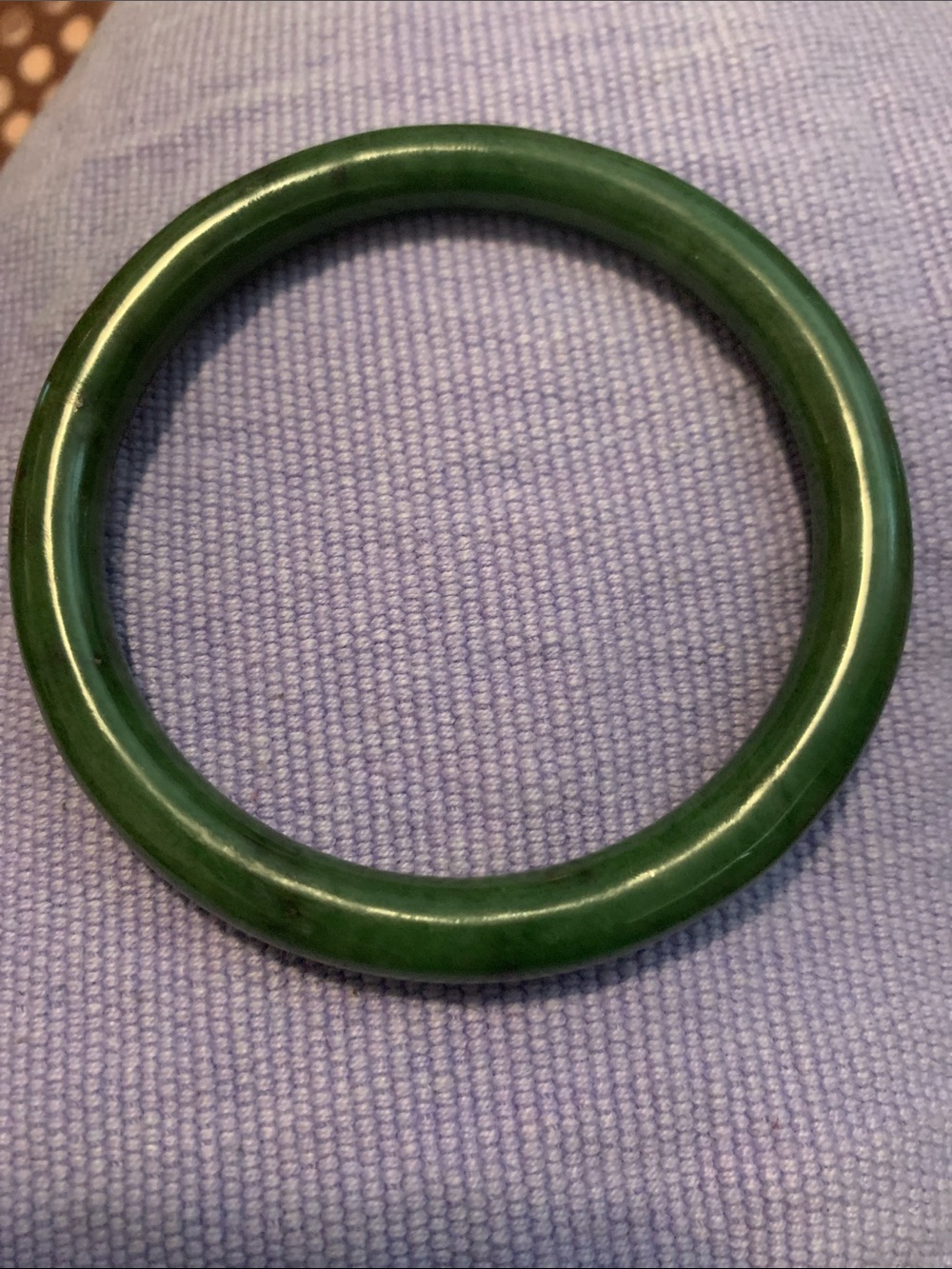 Vintage Green Jade Bangle Bracelet unisex